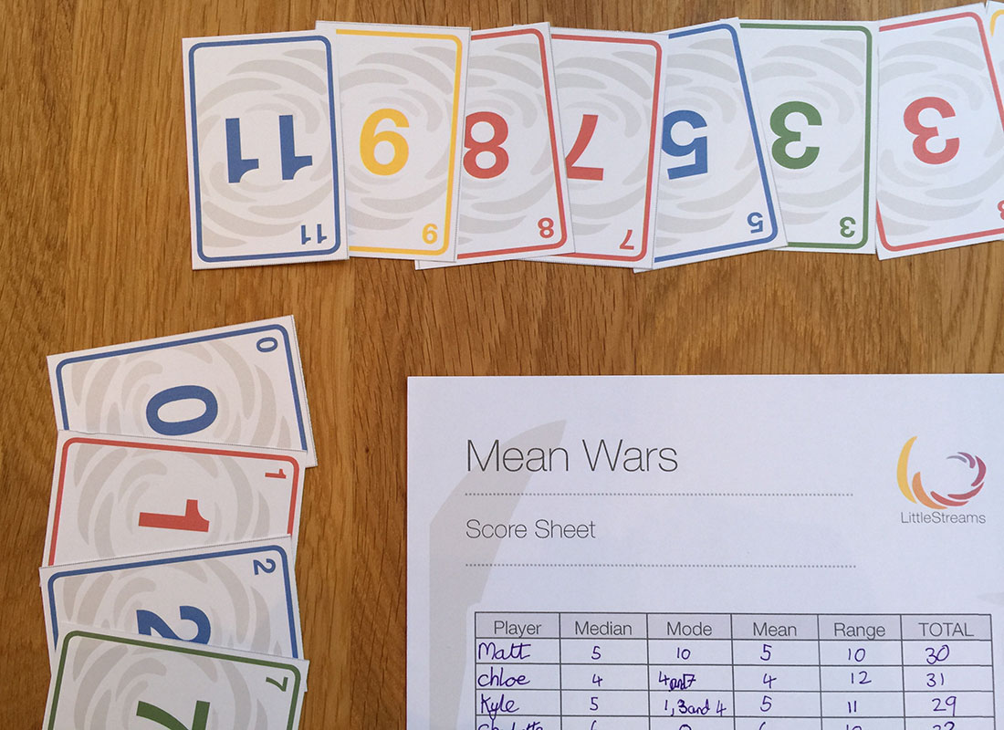 The cards give students an interactive way to develop a deeper understanding of Mean