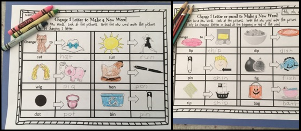 These worksheets not only support decoding and fluency