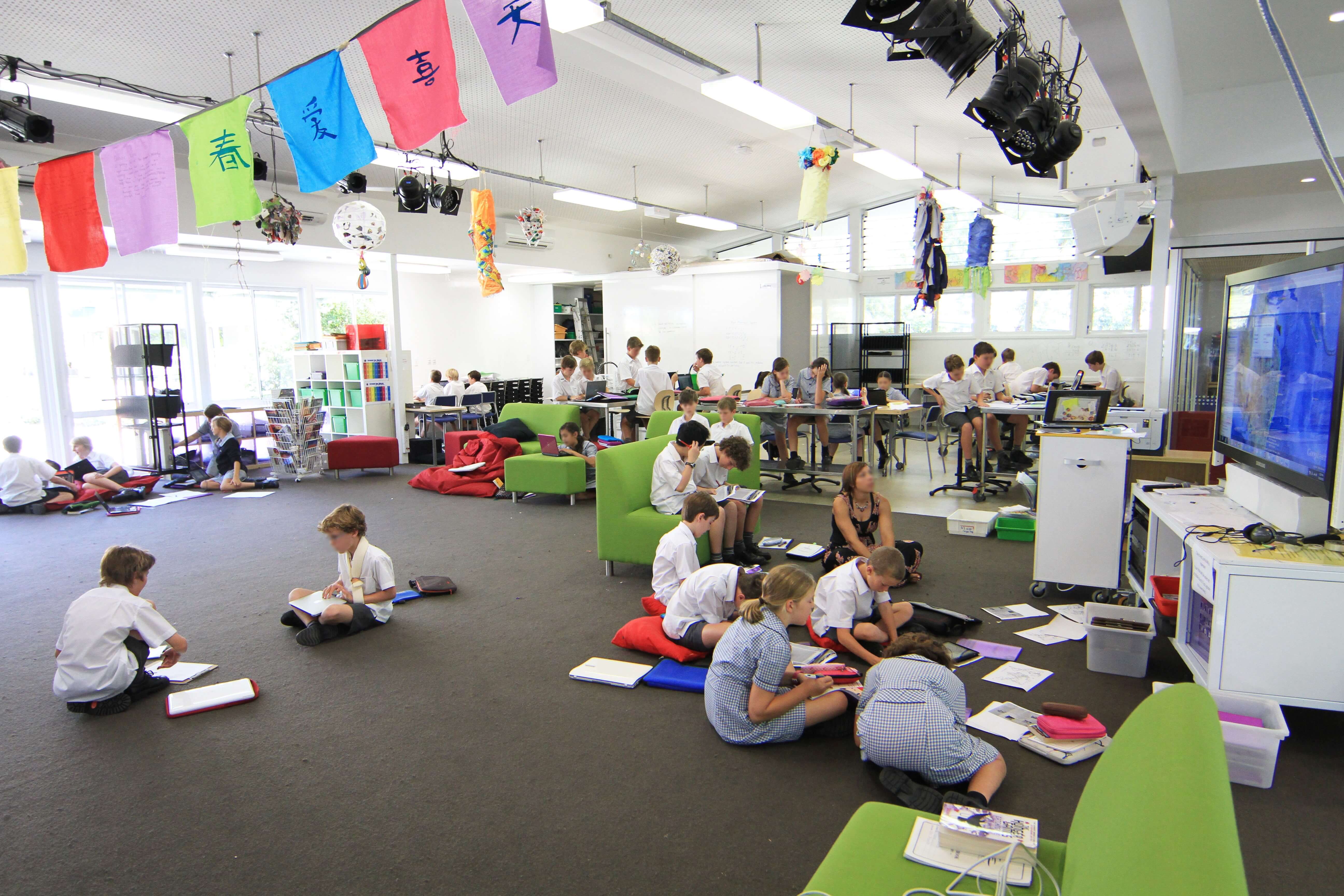 The class of tomorrow in the Northern Beaches Christian School Sydney © SCIL