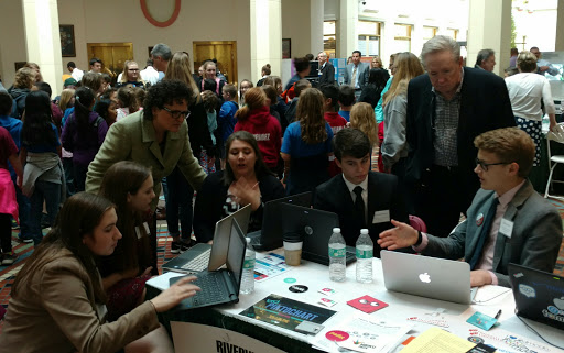 Students establishing a supportive learning space