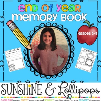 end of year memory book