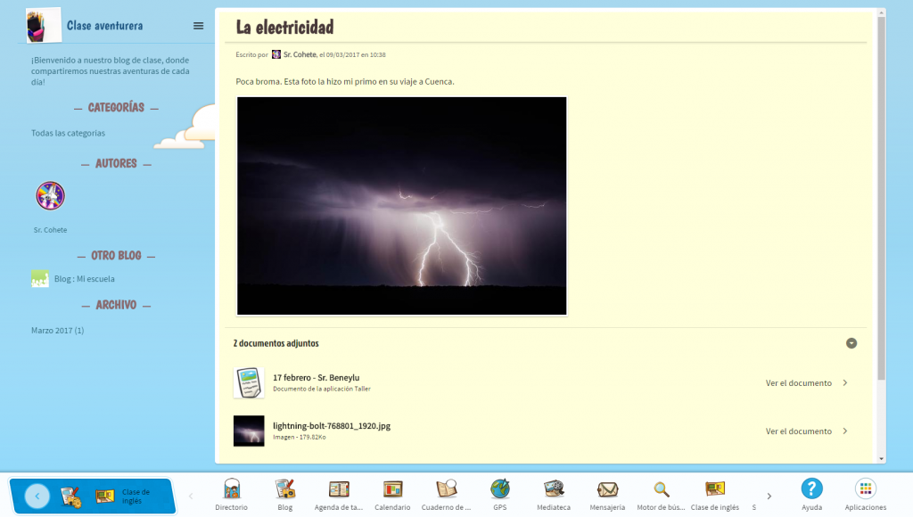 Este es el blog de clase de Beneylu School. ¡Pinta muy bien! Este es el blog de clase de Beneylu School. ¡Pinta muy bien!
