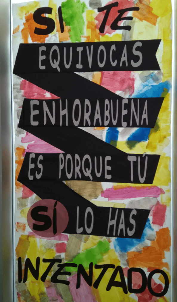 Otro de los murales de nuestro cole. Otro de los murales de nuestro cole.