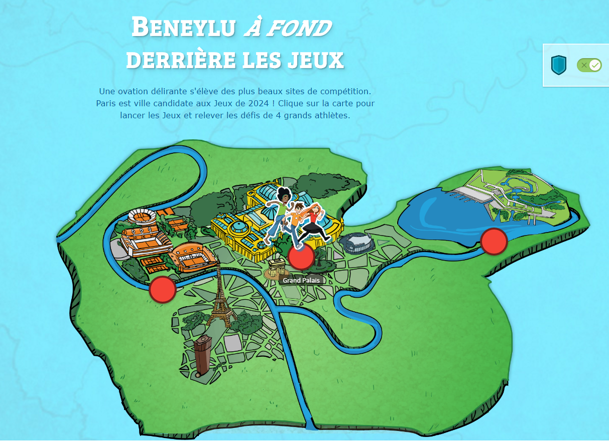 L’application « Beneylu à fond derrière les Jeux » sur Beneylu School L’application « Beneylu à fond derrière les Jeux » sur Beneylu School