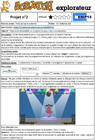 La fiche guide La fiche guide
