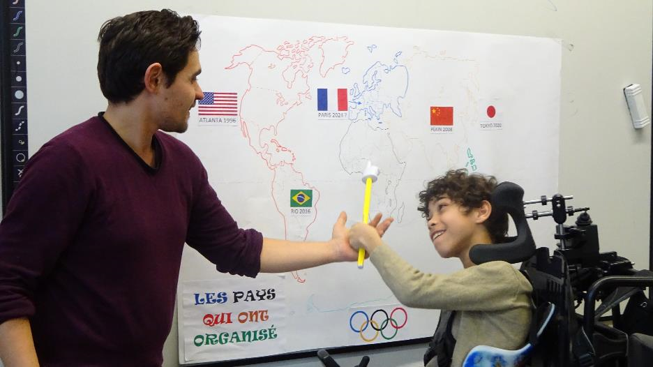 La carte du monde des Jeux Olympiques La carte du monde des Jeux Olympiques