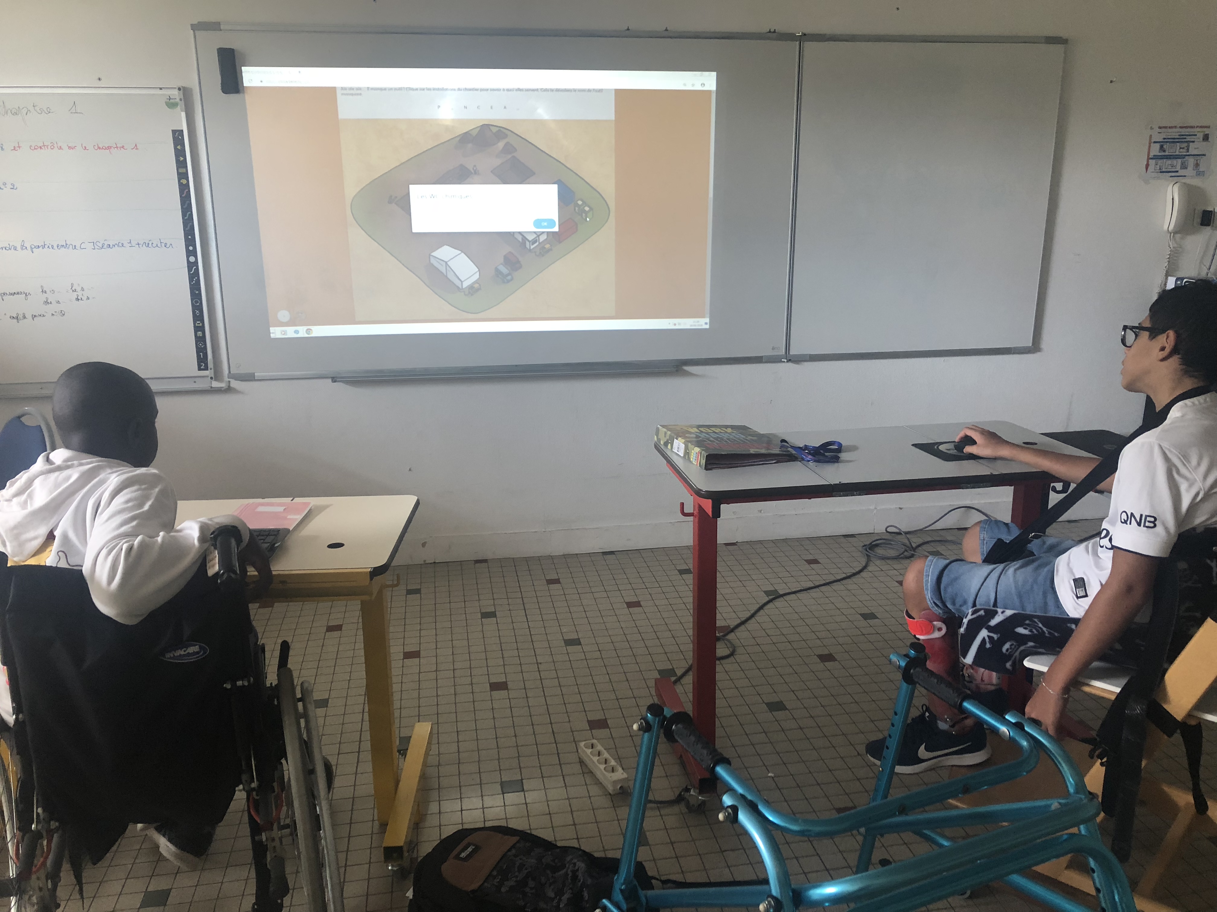 Le travail en autonomie avec les mini-jeux Les mini-jeux permettent aux élèves de travailler en autonomie.